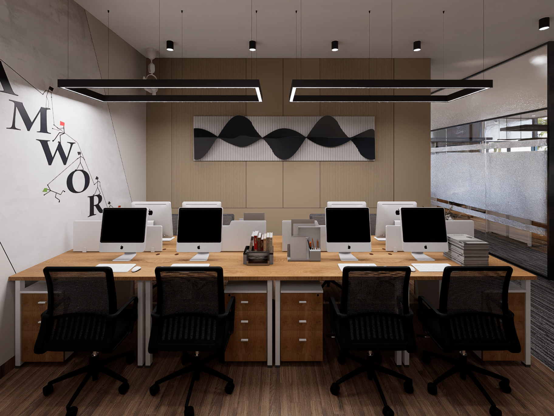 Open Office Workspace